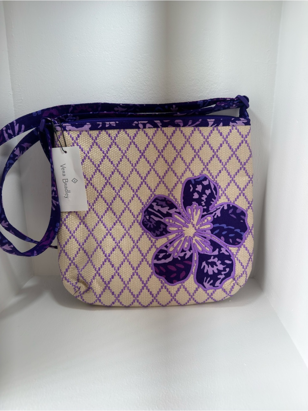 Vera Bradley Beach Crossbody Paisley